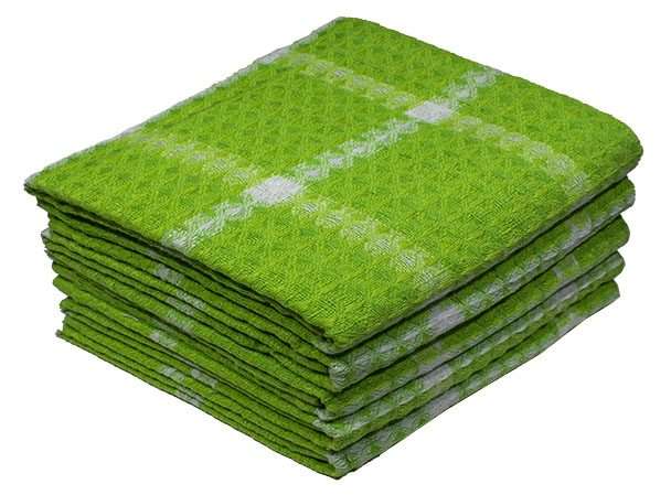 Bunty's Kitchen Towel - Design 2001 - 045x070cms - (05 Pc Pack) - Big Checks