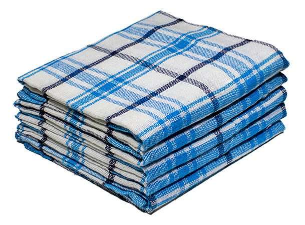 Bunty's Kitchen Towel - Design 2007 - 045x070cms - (05 Pc Pack) - Medium Checks