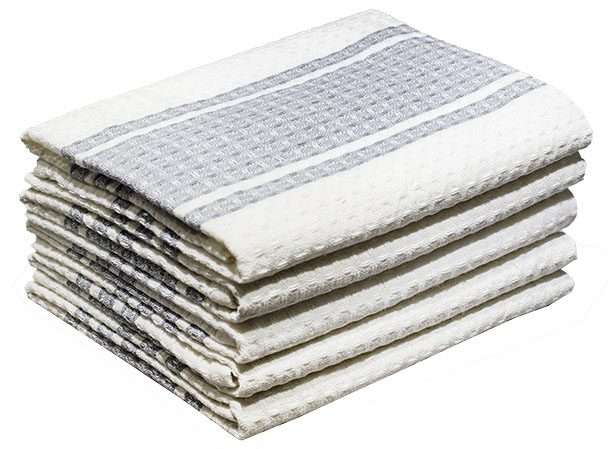 Bunty's Kitchen Towel - Design 2016 - 050x075cms - (05 Pc Pack) - Stripes