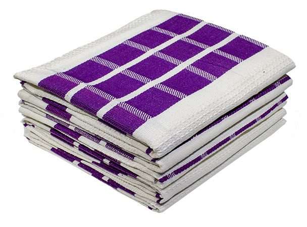 Bunty's Kitchen Towel - Design 2017 - 050x075cms - (05 Pc Pack) - Checks