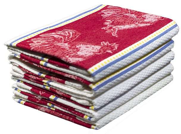 Bunty's Kitchen Towel - Design 2026 - 050x070cms - (05 Pc Pack) - Animals