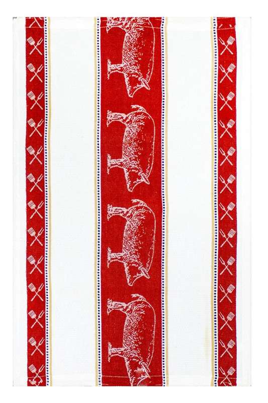 Bunty's Kitchen Towel - Design 2026 - 050x070cms - (05 Pc Pack) - Animals