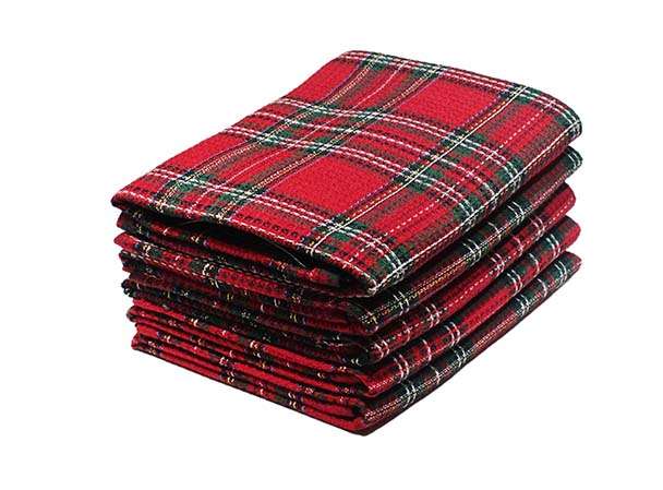Bunty's Kitchen Towel - Design 2028 - 040x065cms - (05 Pc Pack) - Checks