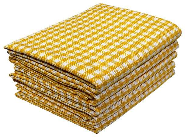 Bunty's Kitchen Towel - Design 2039 - 050x075cms - (05 Pc Pack) -  Mini Checks