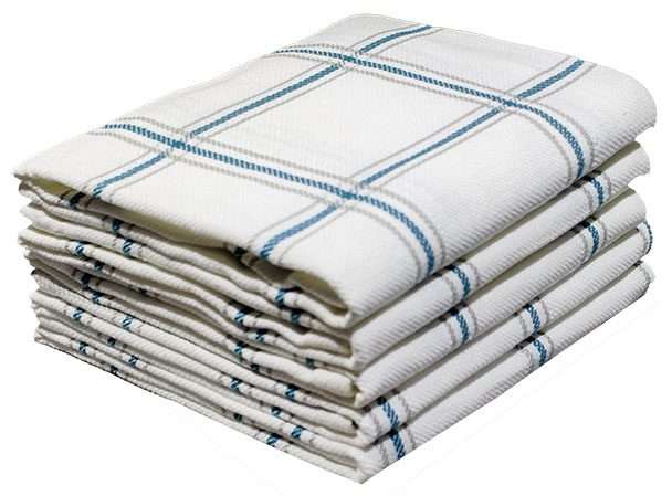Bunty's Kitchen Towel - Design 2040 - 040x080cms - (05 Pc Pack) - Big Checks