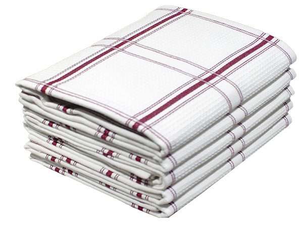 Bunty's Kitchen Towel - Design 2040 - 040x080cms - (05 Pc Pack) - Big Checks