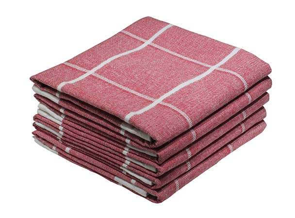 Bunty's Kitchen Towel - Design 2045 - 055x075cms - (05 Pc Pack) - Big Checks