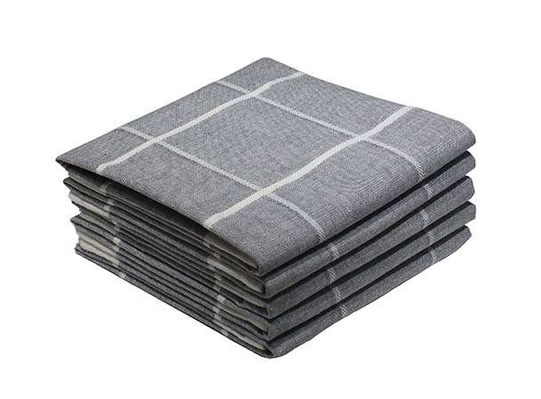 Bunty's Kitchen Towel - Design 2045 - 055x075cms - (05 Pc Pack) - Big Checks