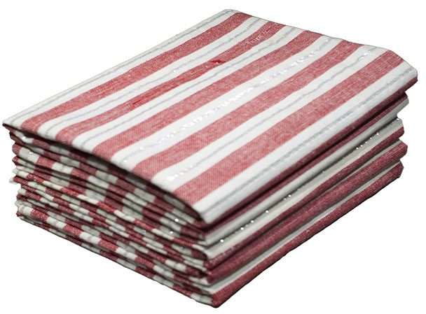 Bunty's Kitchen Towel - Design 2059 - 040x075cms - (05 Pc Pack) - Stripes