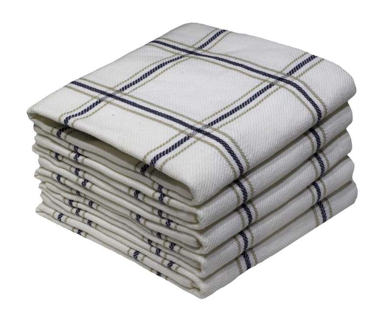 Bunty's Kitchen Towel - Design 2040 - 040x080cms - (05 Pc Pack) - Big Checks