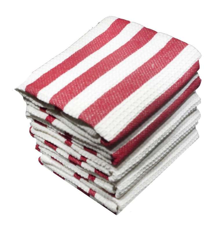 Bunty's Kitchen Towel - Design 2072 - 045x070cms - (05 Pc Pack) - Stripes
