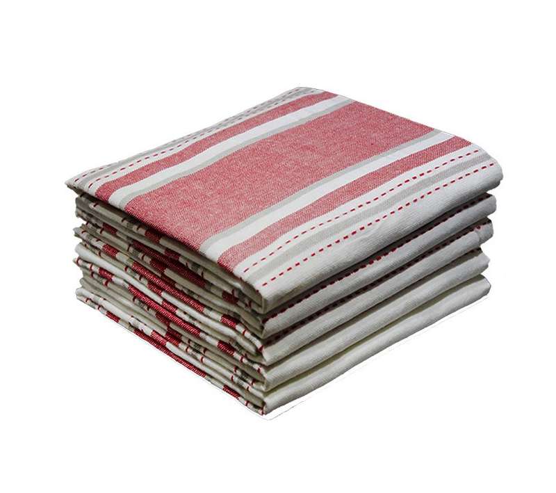 Bunty's Kitchen Towel - Design 2096 - 045x070cms - (05 Pc Pack) - Stripes