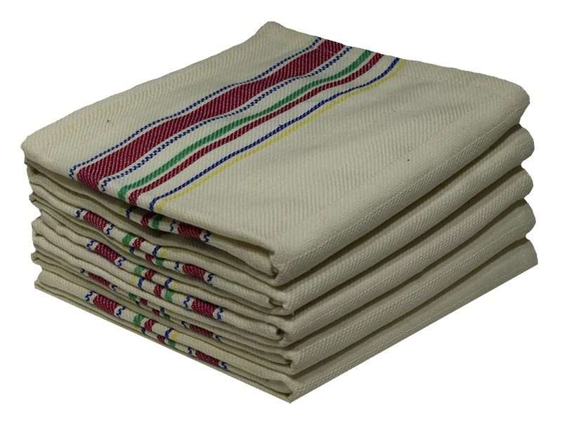 Bunty's Kitchen Towel - Design 2113 - 053x073cms - (05 Pc Pack) - Stripes