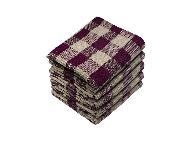 Bunty's Kitchen Towel - Design 2130 - 052x073cms - (05 Pc Pack) - Checks