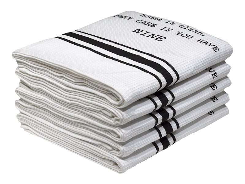 Bunty's Kitchen Towel - Design 2074 - 045x070cms - (05 Pc Pack) - Quotes