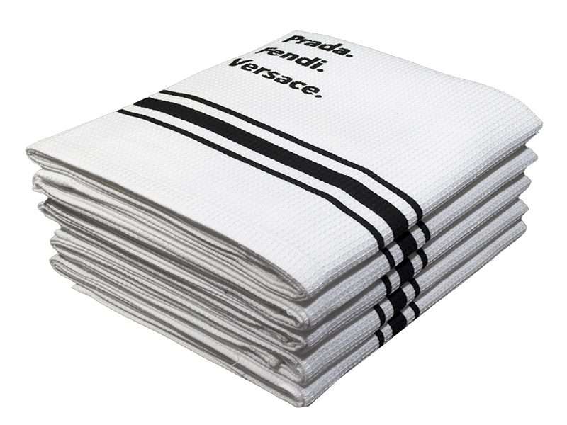 Bunty's Kitchen Towel - Design 2074 - 045x070cms - (05 Pc Pack) - Quotes