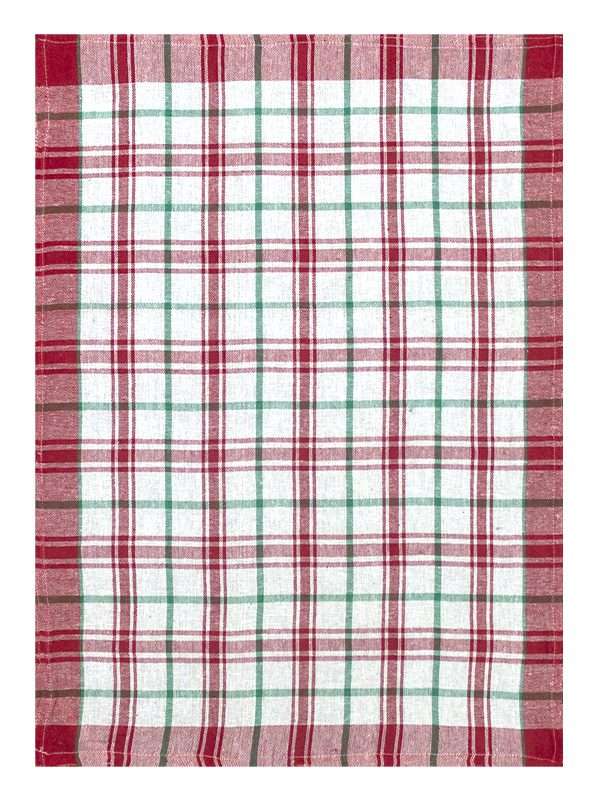 Bunty's Kitchen Towel - Design 2007 - 045x070cms - (05 Pc Pack) - Medium Checks