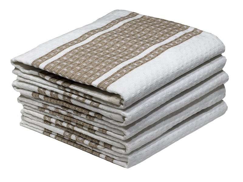 Bunty's Kitchen Towel - Design 2016 - 050x075cms - (05 Pc Pack) - Stripes