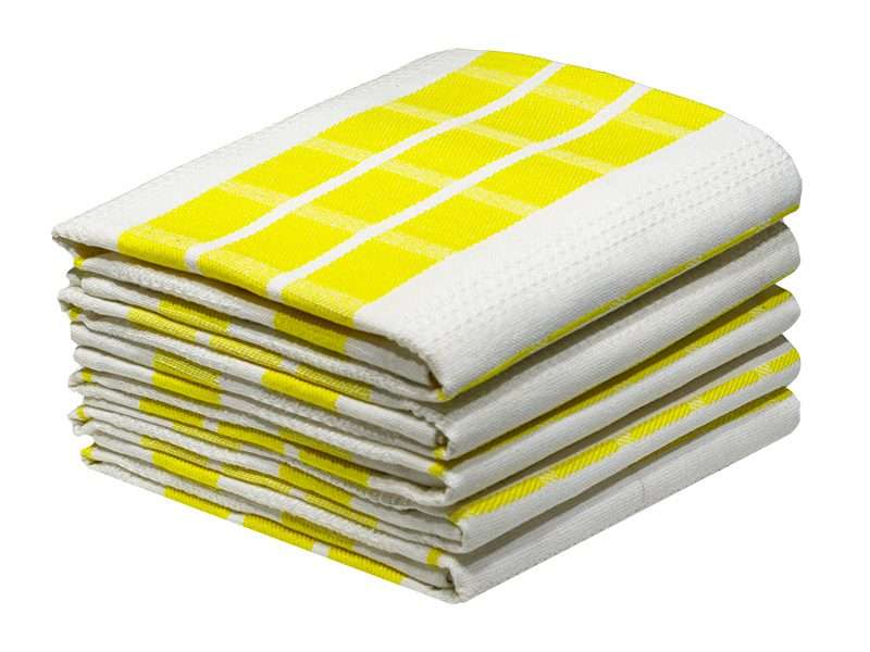 Bunty's Kitchen Towel - Design 2017 - 050x075cms - (05 Pc Pack) - Checks