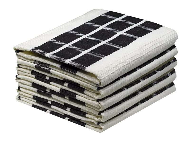 Bunty's Kitchen Towel - Design 2017 - 050x075cms - (05 Pc Pack) - Checks