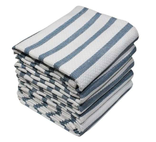 Bunty's Kitchen Towel - Design 2053 - 040x075cms - (05 Pc Pack) - Stripes