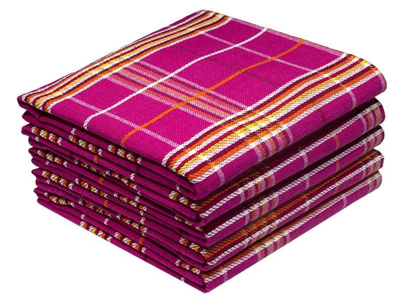 Bunty's Kitchen Towel - Design 2172 - 042x070cms - (05 Pc Pack) - Checks