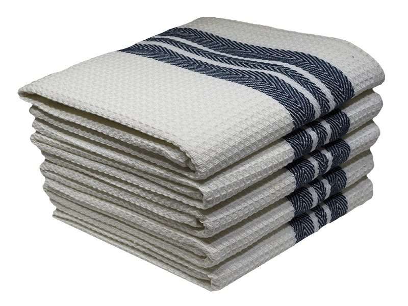 Bunty's Kitchen Towel - Design 2174 - 055x080cms - (05 Pc Pack) - Stripes