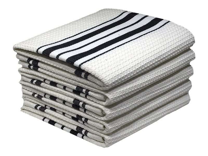 Bunty's Kitchen Towel - Design 2175 - 055x080cms - (05 Pc Pack) - Stripes