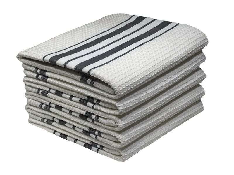 Bunty's Kitchen Towel - Design 2175 - 055x080cms - (05 Pc Pack) - Stripes