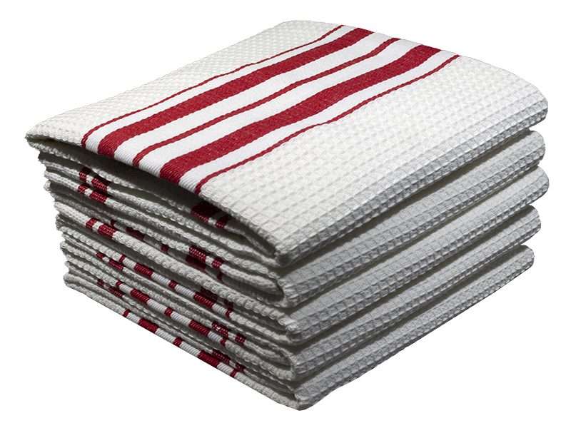 Bunty's Kitchen Towel - Design 2175 - 055x080cms - (05 Pc Pack) - Stripes