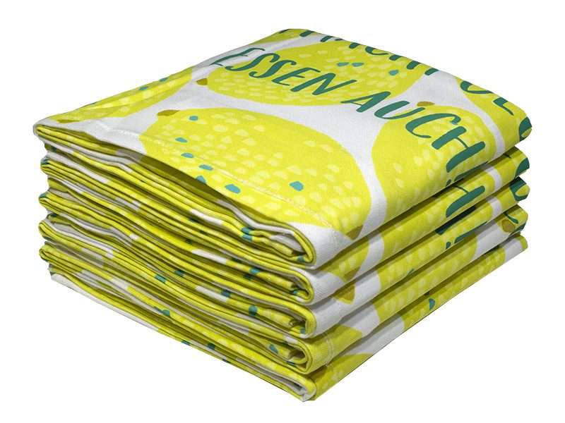 Bunty's Kitchen Towel - Design 2212 - 055x072cms - (05 Pc Pack) - Lemons