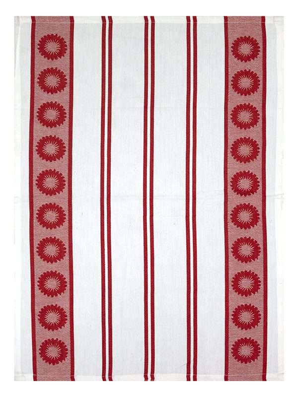 Bunty's Kitchen Towel - Design 2293 - 050x070cms - (05 Pc Pack) - Flower