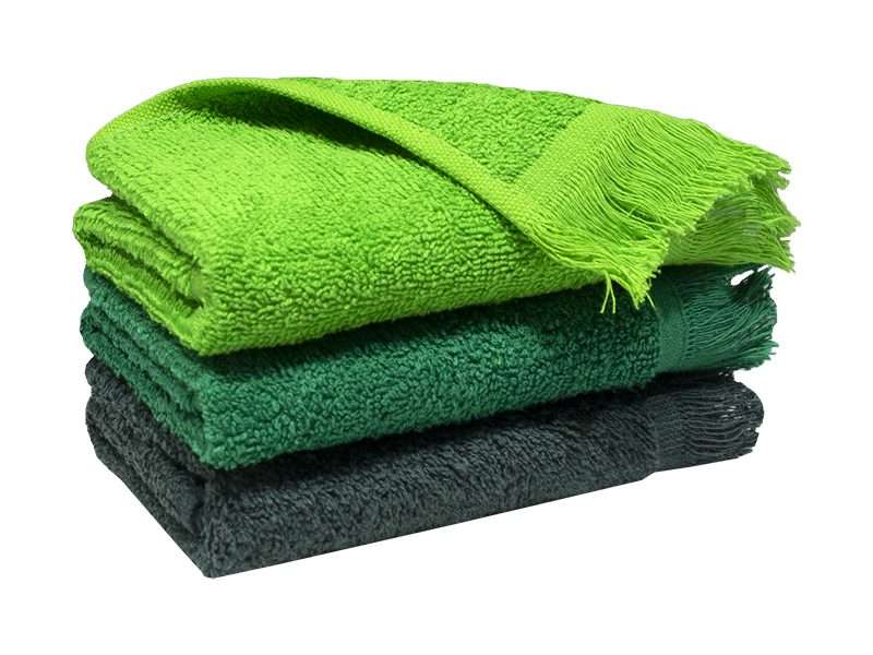 Bunty's Fringe Guest Towel 380GSM - 030x050cms - 03 Piece Pack - Assorteds