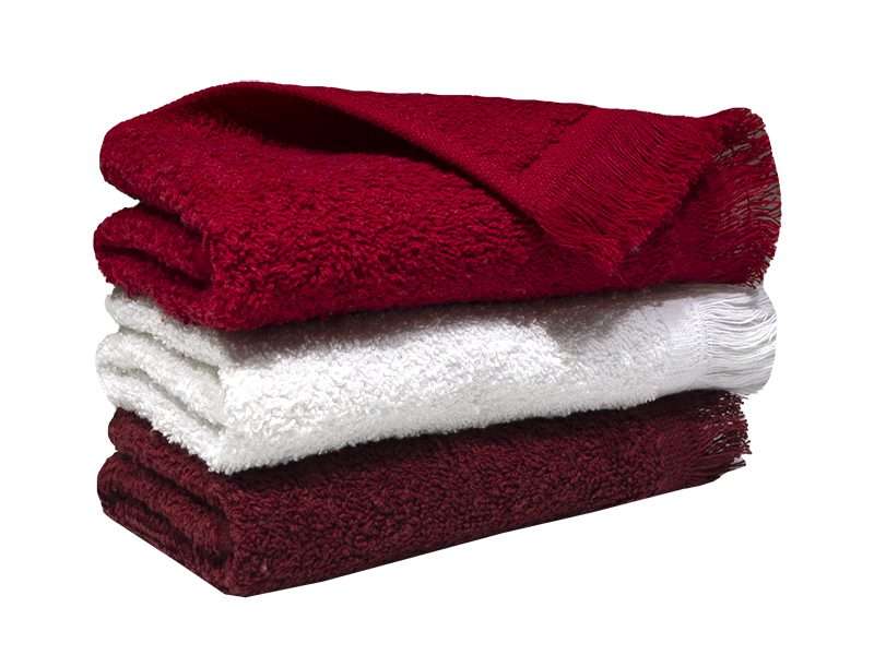 Bunty's Fringe Guest Towel 380GSM - 030x050cms - 03 Piece Pack - Assorteds