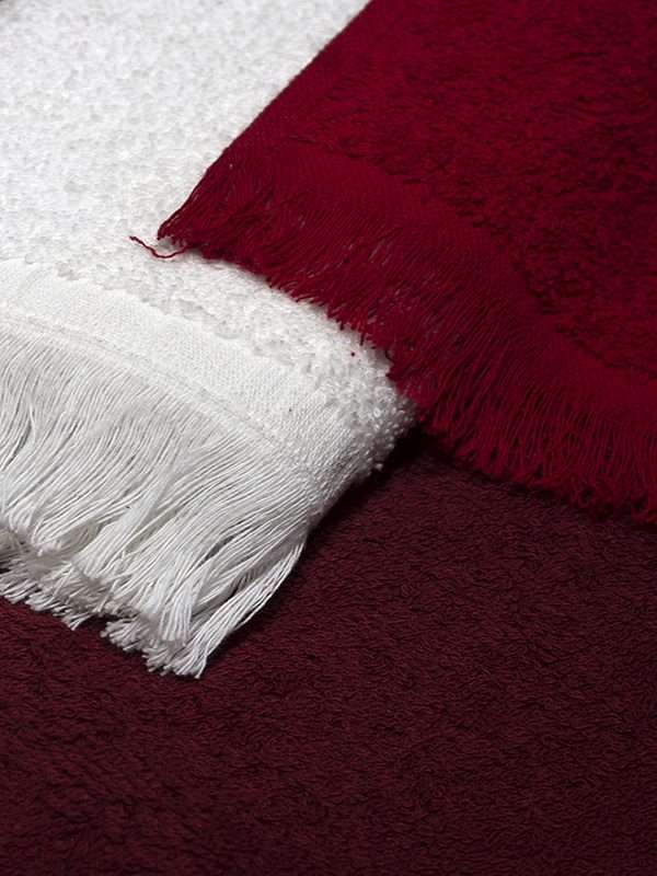 Bunty's Fringe Guest Towel 380GSM - 030x050cms - 03 Piece Pack - Assorteds