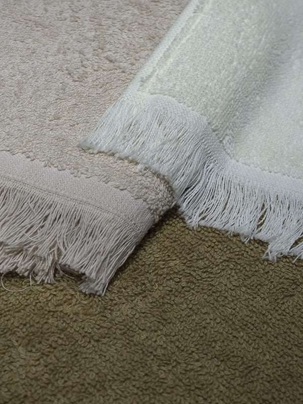 Bunty's Fringe Guest Towel 380GSM - 030x050cms - 03 Piece Pack - Assorteds