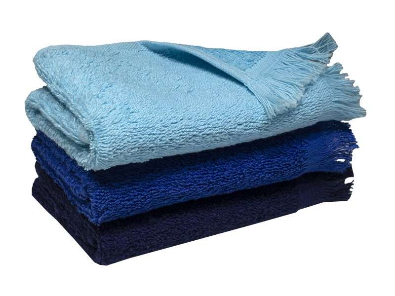 Bunty's Fringe Guest Towel 380GSM - 030x050cms - 03 Piece Pack - Assorteds