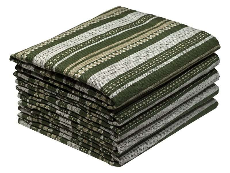 Bunty's Kitchen Towel - Design 2049 - 050x070cms - (05 Pc Pack) - Stripes