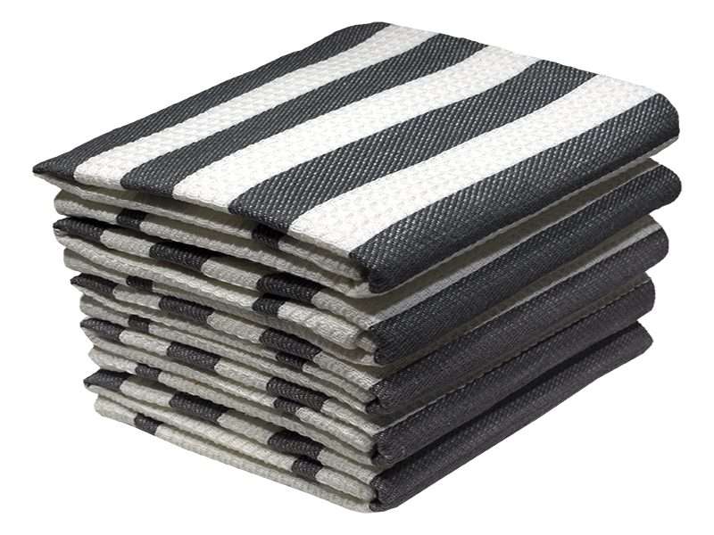Bunty's Kitchen Towel - Design 2072 - 045x070cms - (05 Pc Pack) - Stripes