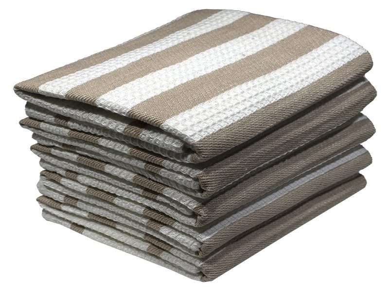 Bunty's Kitchen Towel - Design 2072 - 045x070cms - (05 Pc Pack) - Stripes