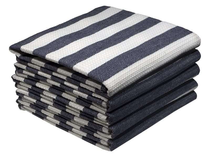 Bunty's Kitchen Towel - Design 2072 - 045x070cms - (05 Pc Pack) - Stripes
