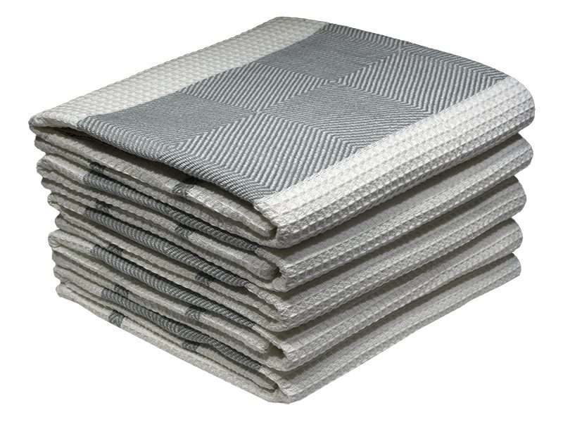 Bunty's Kitchen Towel - Design 2289 - 055x080cms - (05 Pc Pack) - Thick Stripes
