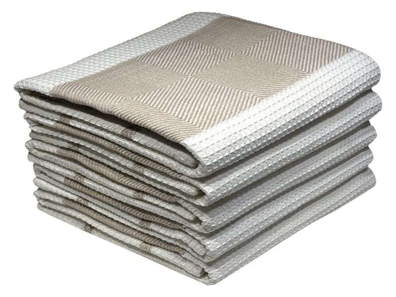 Bunty's Kitchen Towel - Design 2289 - 055x080cms - (05 Pc Pack) - Thick Stripes