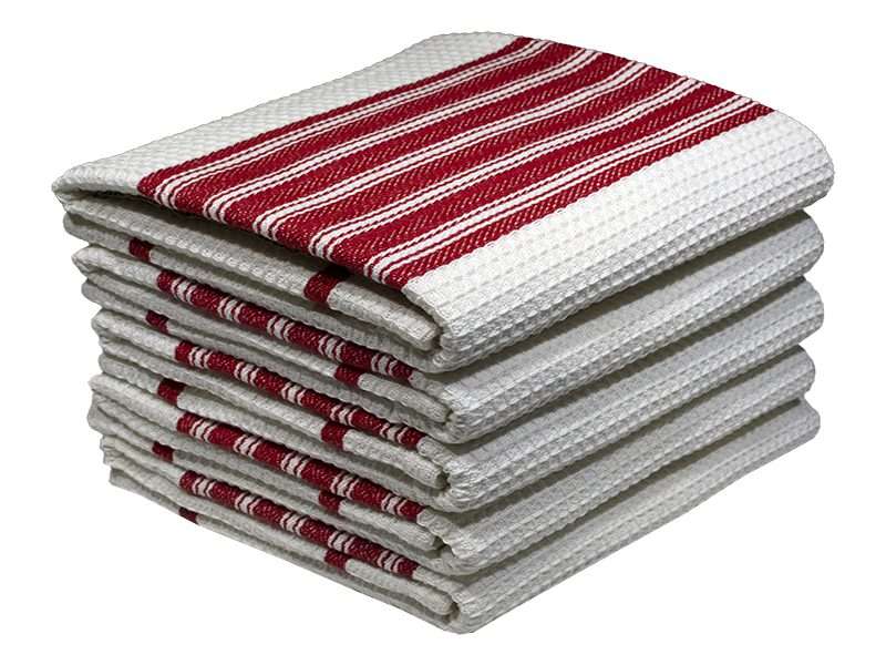 Bunty's Kitchen Towel - Design 2292 - 045x070cms - (05 Pc Pack) - Stripes