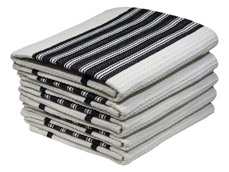 Bunty's Kitchen Towel - Design 2292 - 045x070cms - (05 Pc Pack) - Stripes