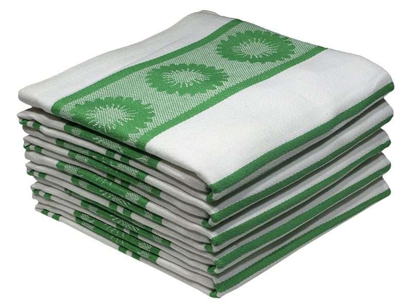 Bunty's Kitchen Towel - Design 2293 - 050x070cms - (05 Pc Pack) - Flower