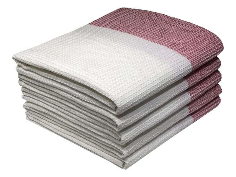 Bunty's Kitchen Towel - Design 2307 - 055x080cms - (05 Pc Pack) - Thick Stripe