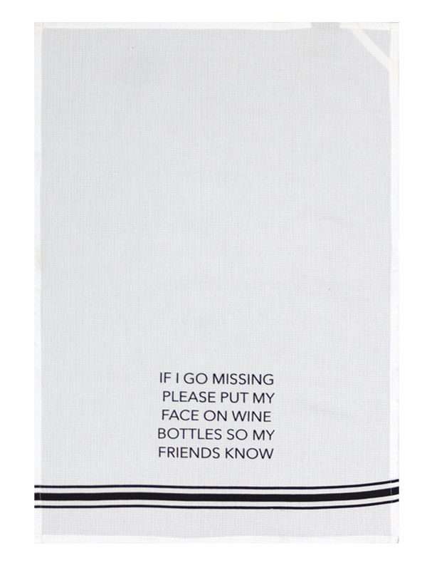 Bunty's Kitchen Towel - Design 2074 - 045x070cms - (05 Pc Pack) - Quotes