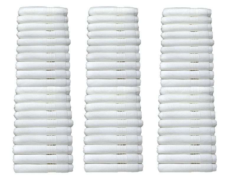 Bunty's Luxurious 570 GSM Zero Twist 50x90cms Hand Towels -