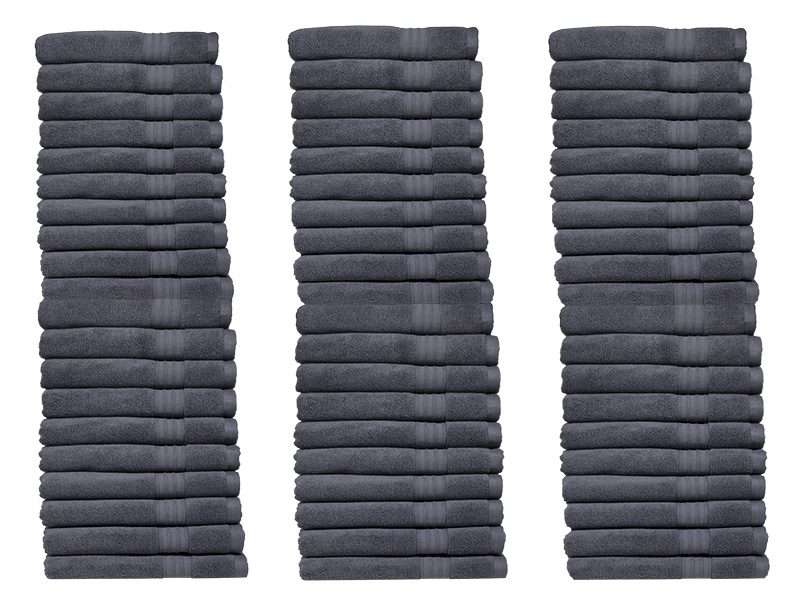 Bunty's Luxurious 570 GSM Zero Twist 50x90cms Hand Towels -